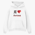 Толстовка худи оверсайз