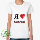 Женская футболка органик