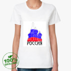 Женская футболка органик