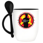 Кружка с ложкой