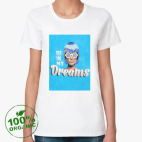 Женская футболка органик