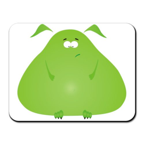 Коврик для мыши с принтом  чудик