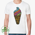 Мужская футболка органик