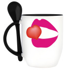 Кружка с ложкой