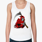 Скелет с косой