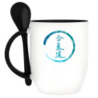 Кружка с ложкой