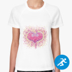 Женская спортивная футболка