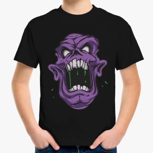Детская футболка Zombie, Зомби