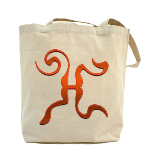 Сумка шоппер с принтом Буква Н