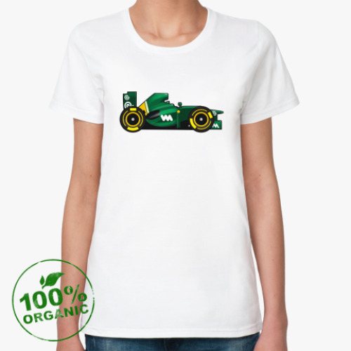 Женская футболка из органик-хлопка с принтом CT01