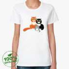 Женская футболка органик