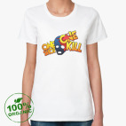 Женская футболка органик