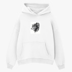 Толстовка худи оверсайз