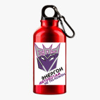 Металлическая бутылка 400 мл UV-DTF