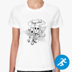 Женская спортивная футболка