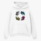 Толстовка худи оверсайз