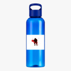 Прозрачная спортивная бутылка