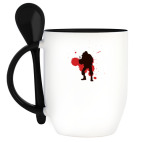 Кружка с ложкой