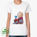 Женская футболка органик