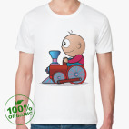 Мужская футболка органик