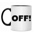 Кружка двухцветная