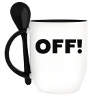 Кружка с ложкой