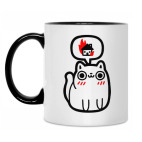 Кружка двухцветная