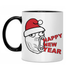 Кружка двухцветная