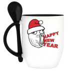 Кружка с ложкой