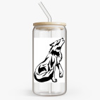 Банка с бамбуковой крышкой