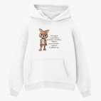 Толстовка худи оверсайз