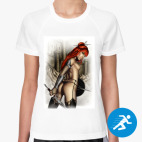 Женская спортивная футболка