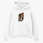 Толстовка худи оверсайз