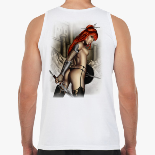 Майка с принтом Castle