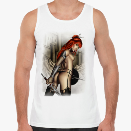 Майка с принтом Castle