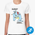 Женская спортивная футболка