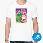 Мужская спортивная футболка