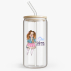 Банка с бамбуковой крышкой