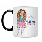 Кружка двухцветная