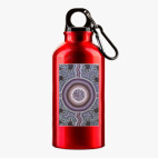 Металлическая бутылка 400 мл UV-DTF