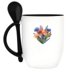 Кружка с ложкой