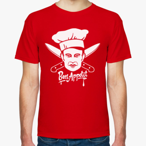 Футболка с принтом Hannibal Lecter Mads Mikkelsen