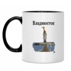 Кружка двухцветная