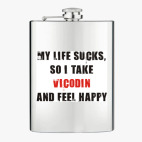 Фляжка стальная