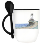 Кружка с ложкой