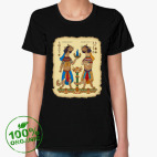 Женская футболка органик