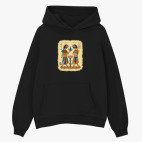 Толстовка худи оверсайз