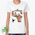 Женская футболка органик