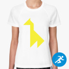 Женская спортивная футболка