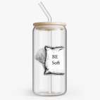 Банка с бамбуковой крышкой